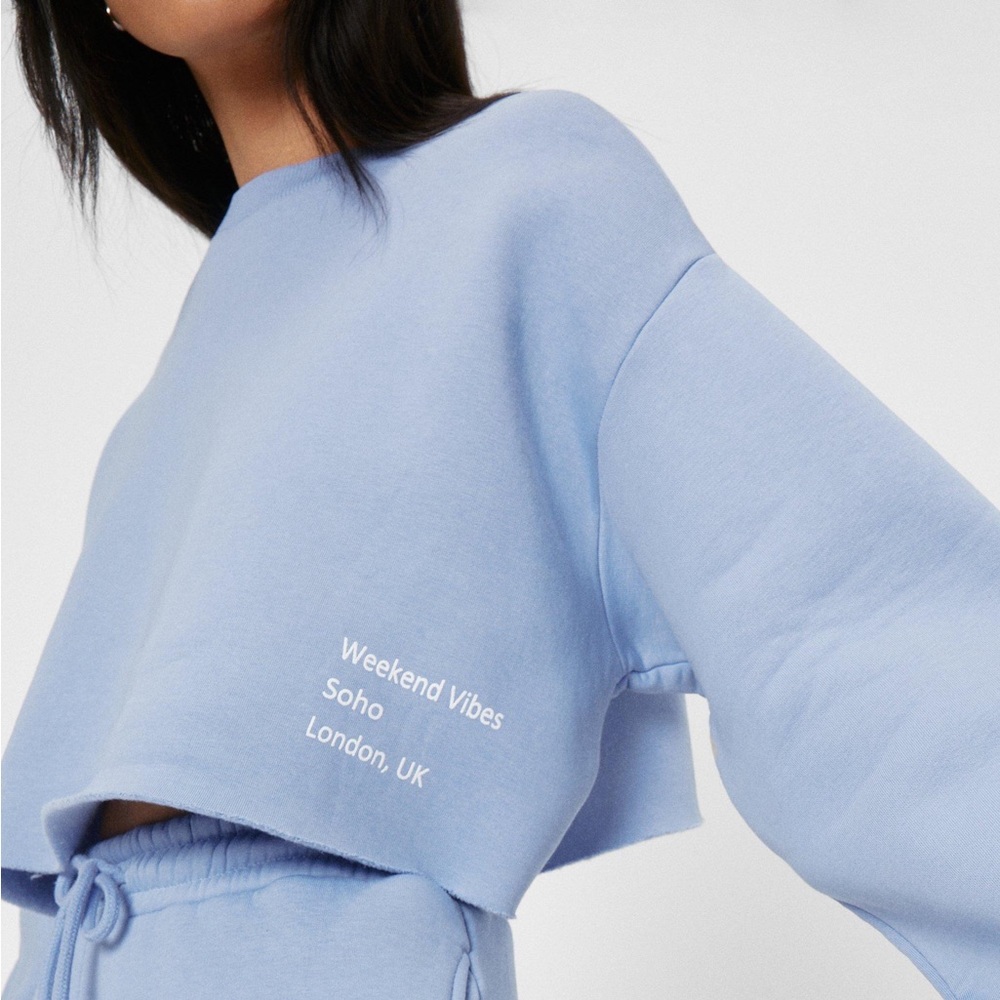 BABY BLUE SWEATER